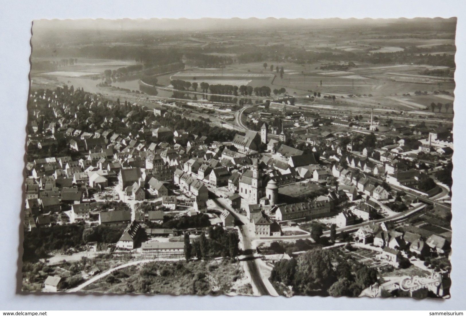 (11/2/92) Postkarte/AK "Neckarsulm" Luftbild - Fischen