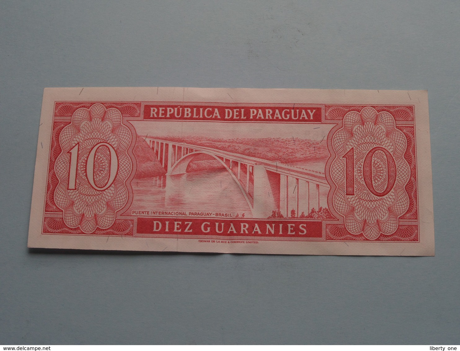 Diez GUARANIES 10 ( A31653468 ) Banco Central Del Paraguay ( For Grade, Please See Photo ) ! - Paraguay