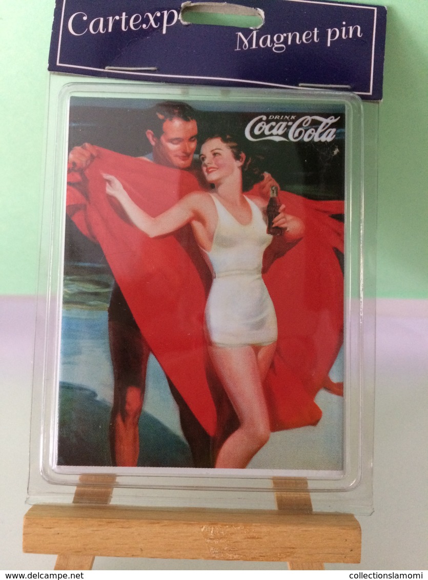 Plaque Magnet Pin - Coca-Cola - Neuf - Altri & Non Classificati
