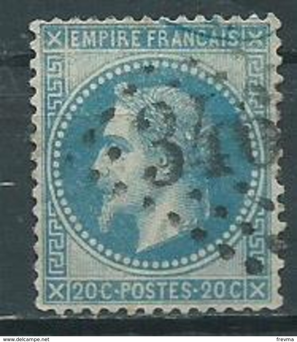 Timbre Type II Napoleon III 1868 Yvt 29A Cachet Belfort 346 - 1863-1870 Napoléon III Lauré