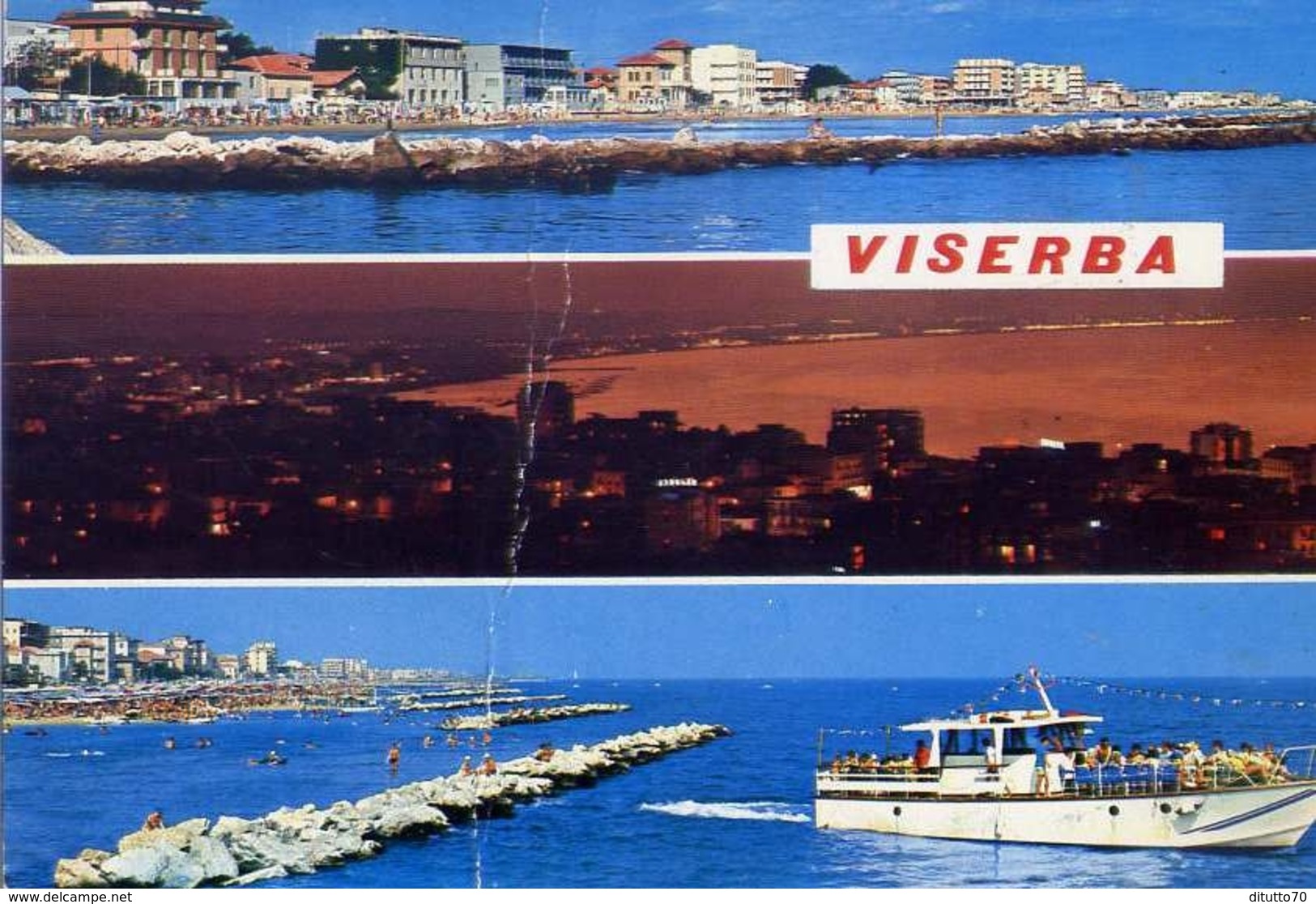 Viserba - Formato Grande Viaggiata – E 13 - Autres & Non Classés