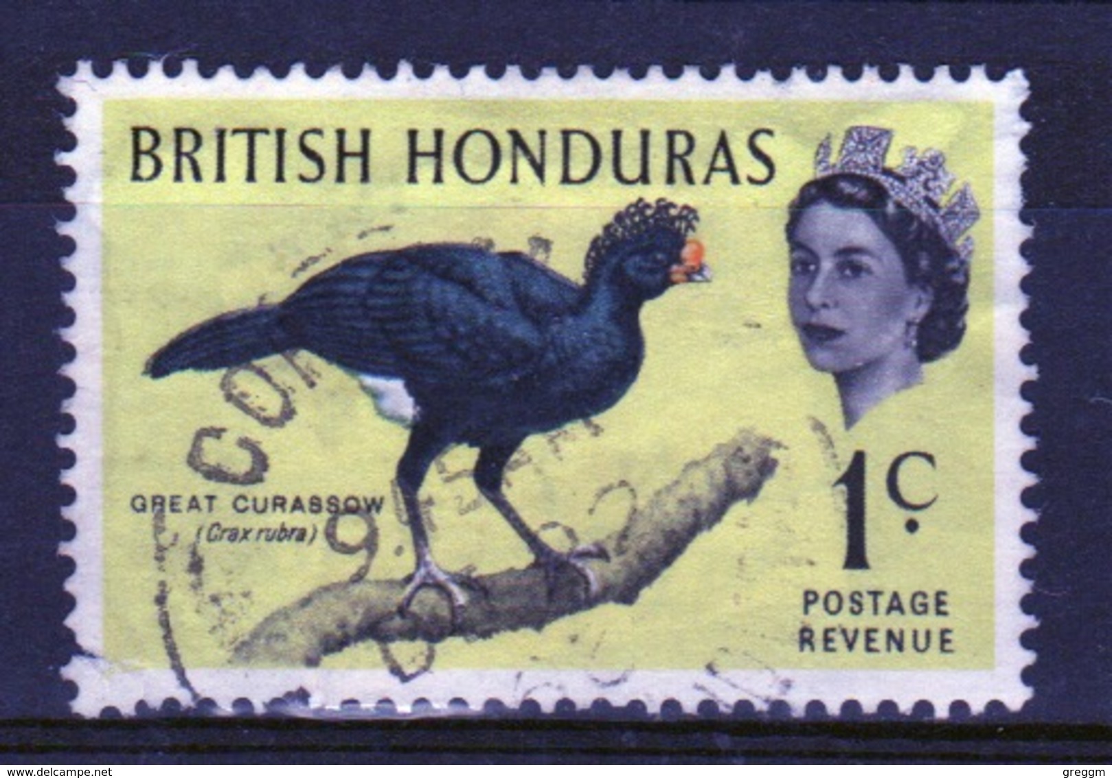 British Honduras 1967 Single 1c Stamp From The Queen Elizabeth Bird Definitive Set. - British Honduras (...-1970)