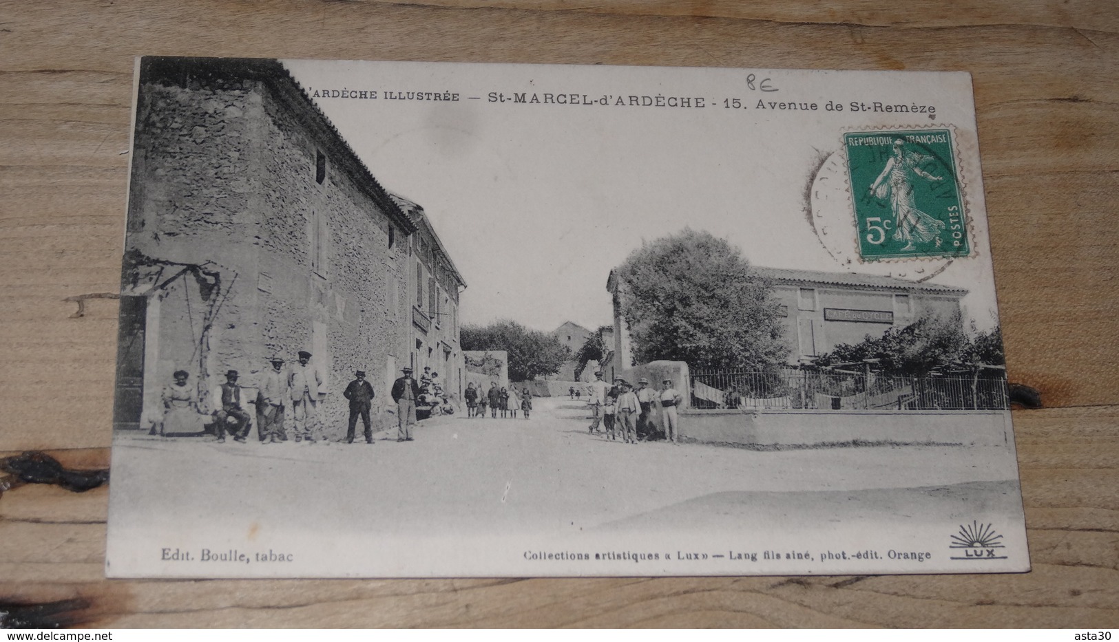 SAINT MARCEL D'ARDECHE : Avenue De St Remeze ……….3883 - Otros & Sin Clasificación