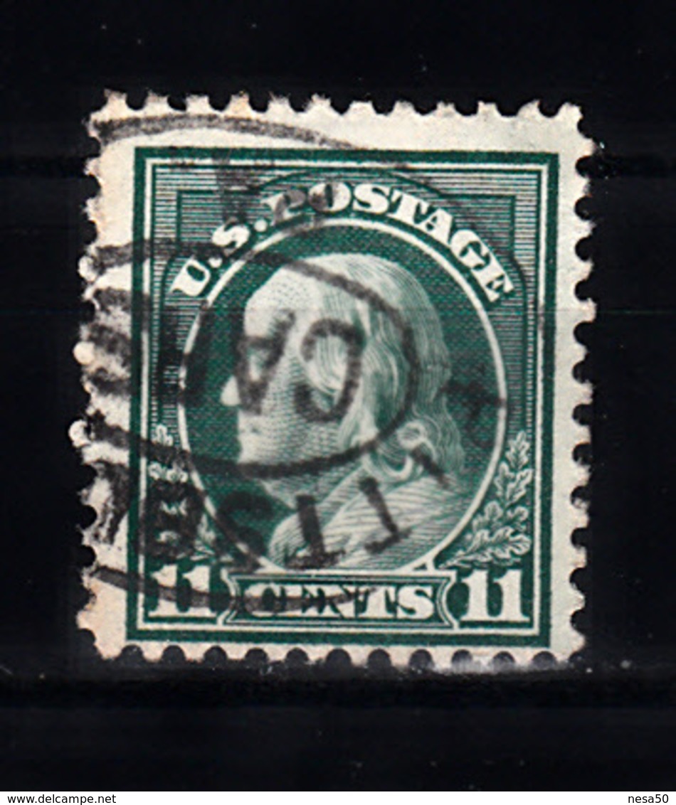 USA  1908 Mi Nr 233 Benjamin Franklin - Gebraucht