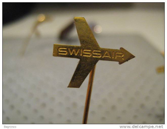 SWISSAIR Pin Airplane Company Avion - Airplanes