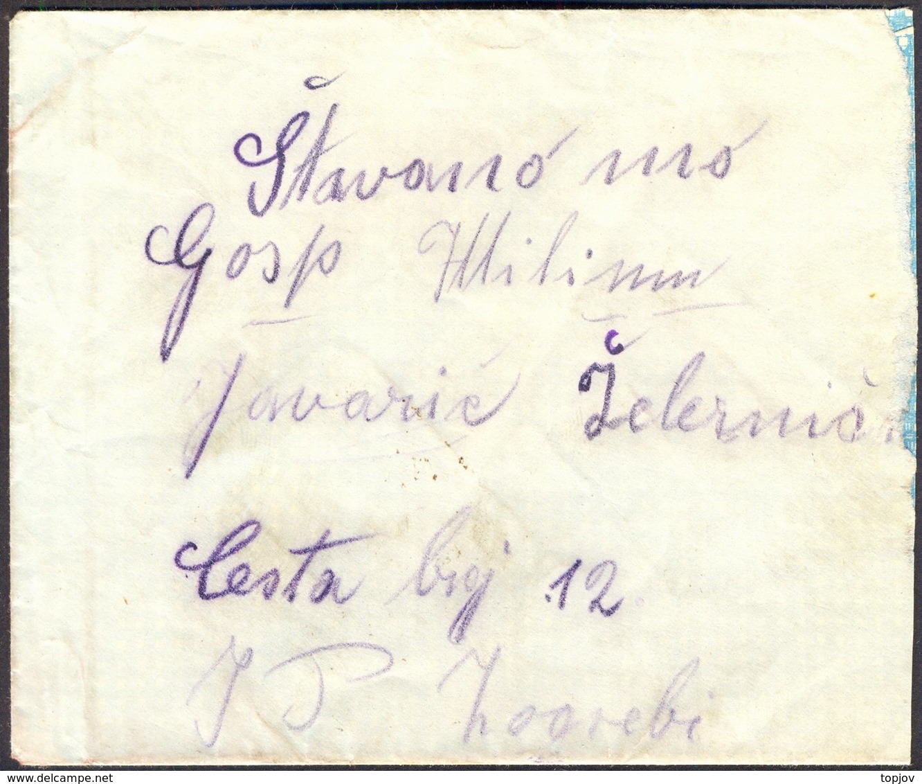 SLOVENIA - JUGOSLAVIA - POSTAL  AGENCY KOSTEL  KOČEVJE  D. KRANJSKA  - 1926 - EXTREM RARE - Slovenia