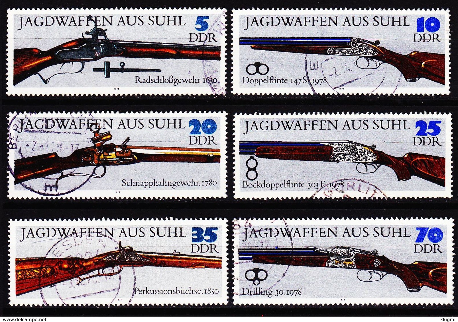 GERMANY DDR [1978] MiNr 2376-81 ( OO/used ) [01] - Gebraucht