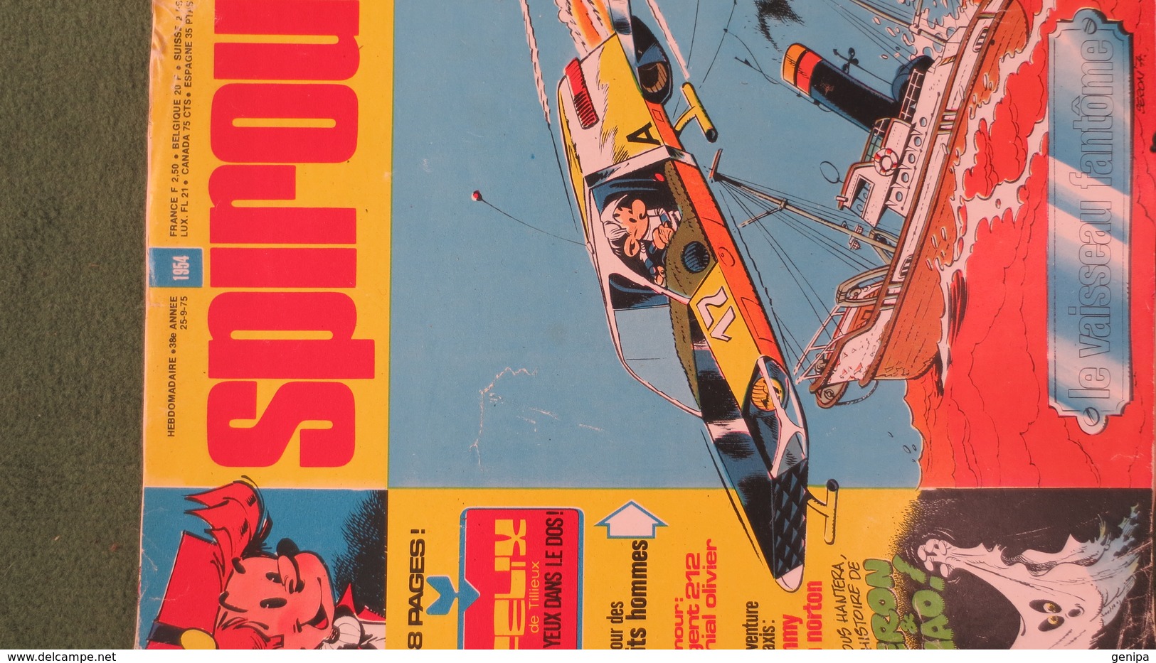 Magazine SPIROU N° 1954. Année 1975 - Spirou Magazine