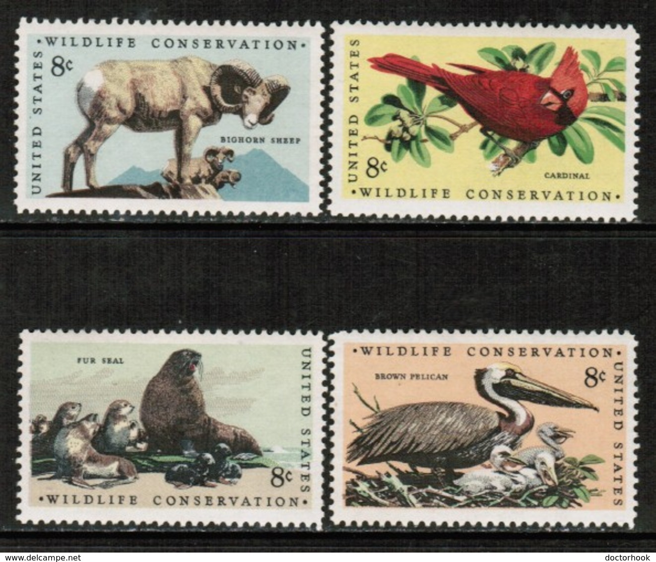 U.S.A.  Mi # 1079-82**---Scott # 1464-7**---Ivert # 963-6** VF MINT NH  (Stamp Scan # 529) - Unused Stamps