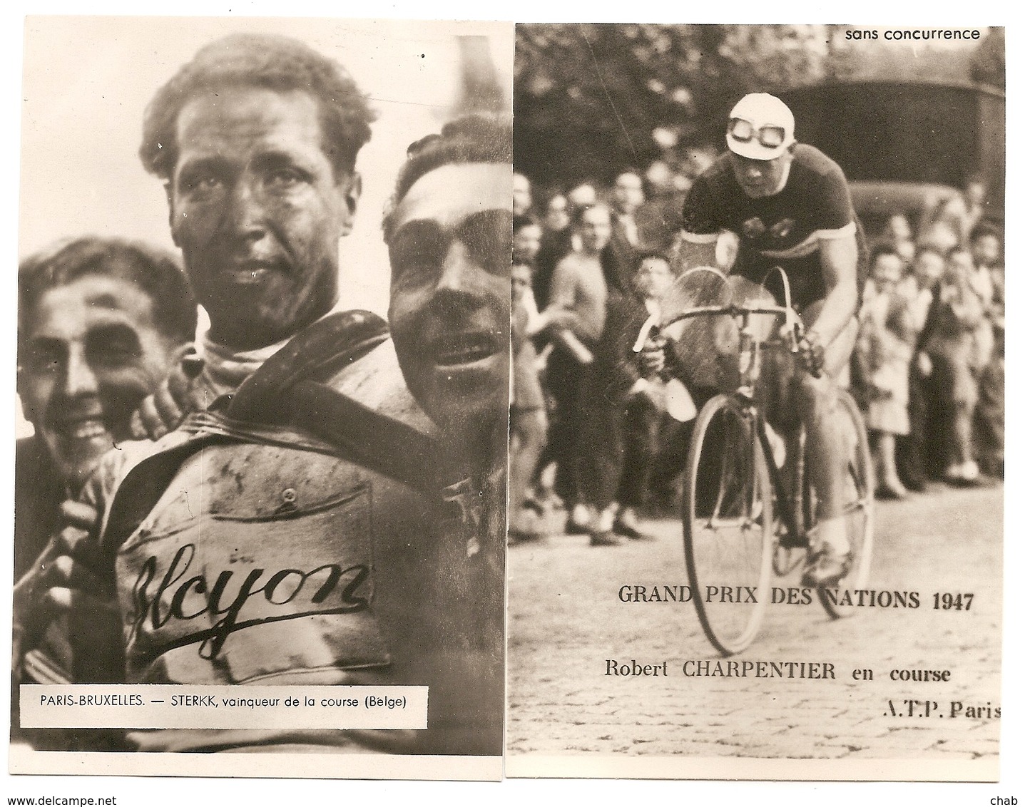 5 Photos De Coureurs Cyclistes - Cyclisme