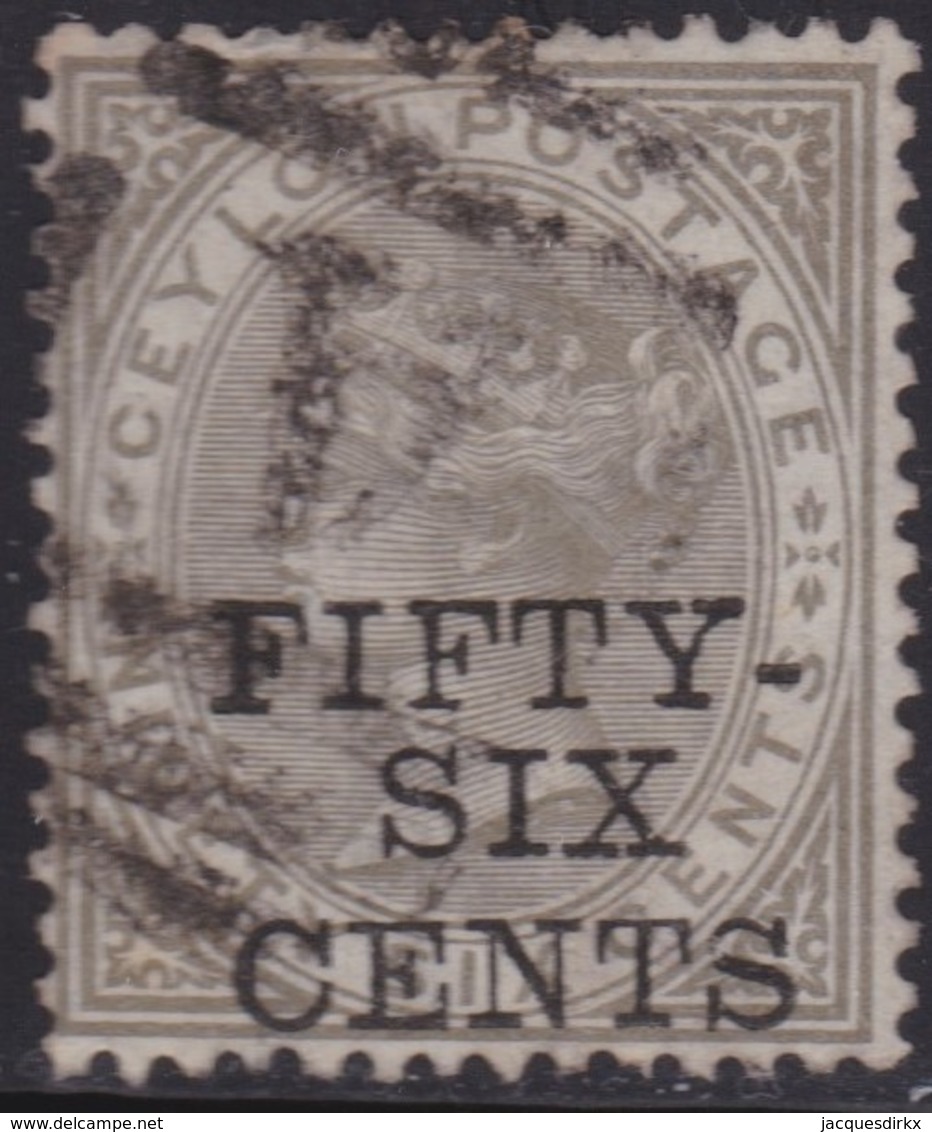 Ceylon    .   SG  .     170        .   O     .   Cancelled        .   /    .  Gebruikt - Ceylon (...-1947)