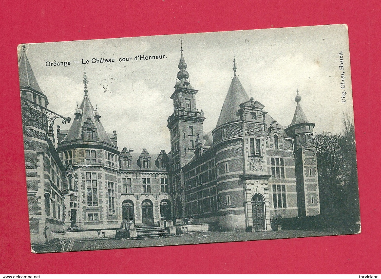 C.P. Ordingen =   Château  Cour  D' Honneur - Sint-Truiden