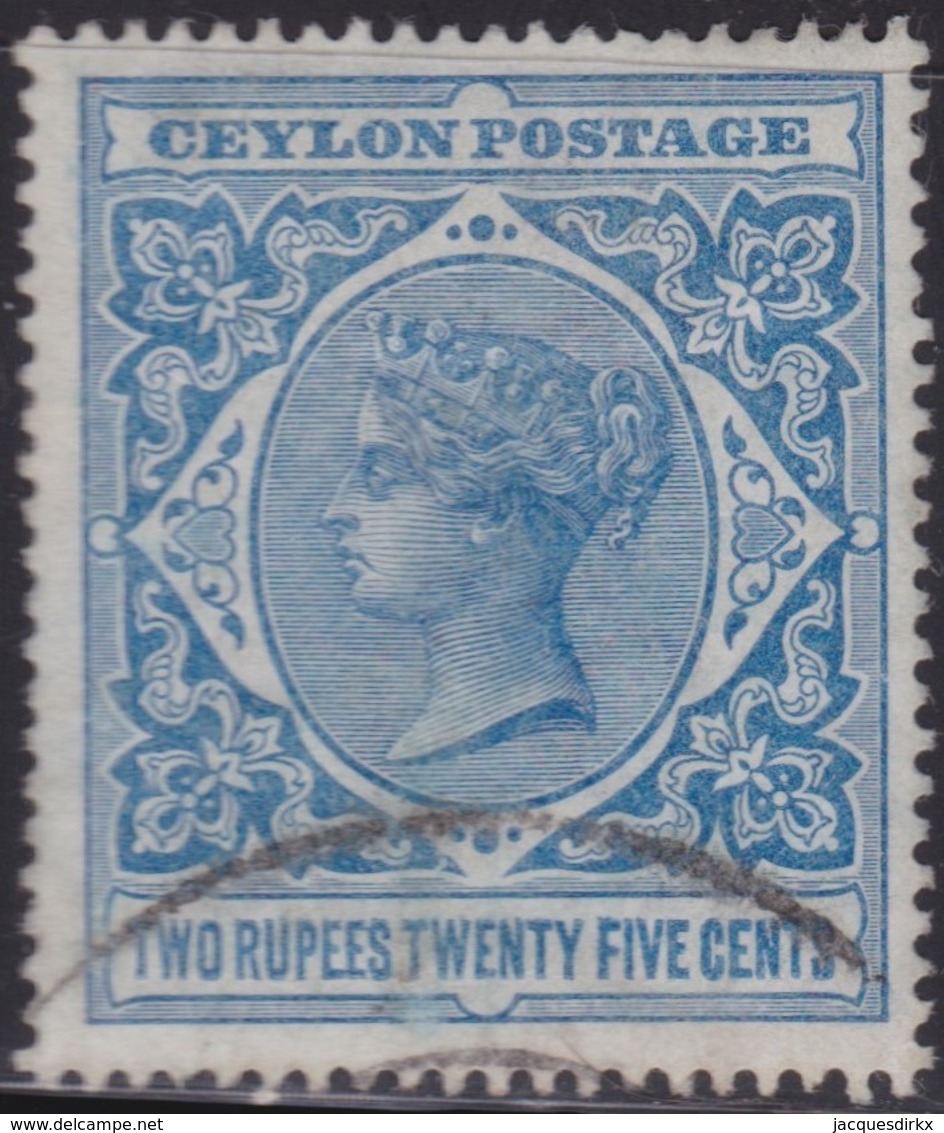Ceylon    .   SG  .     264       .       O     .   Cancelled        .   /    .  Gebruikt - Ceylon (...-1947)