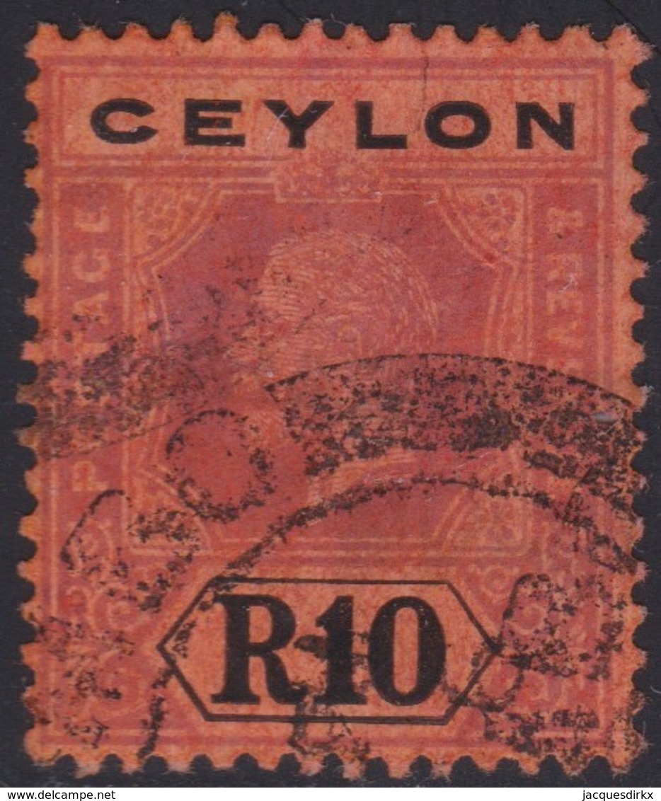Ceylon    .   SG  .     318  (2 Scans)          .       O     .   Cancelled        .   /    .  Gebruikt - Ceylon (...-1947)