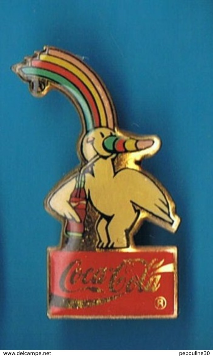 PIN'S //  ** CURRO / MASCOTTE EXPO SEVILLE / '92 / COCA COLA ® ** . (©EXPO '92) - Coca-Cola