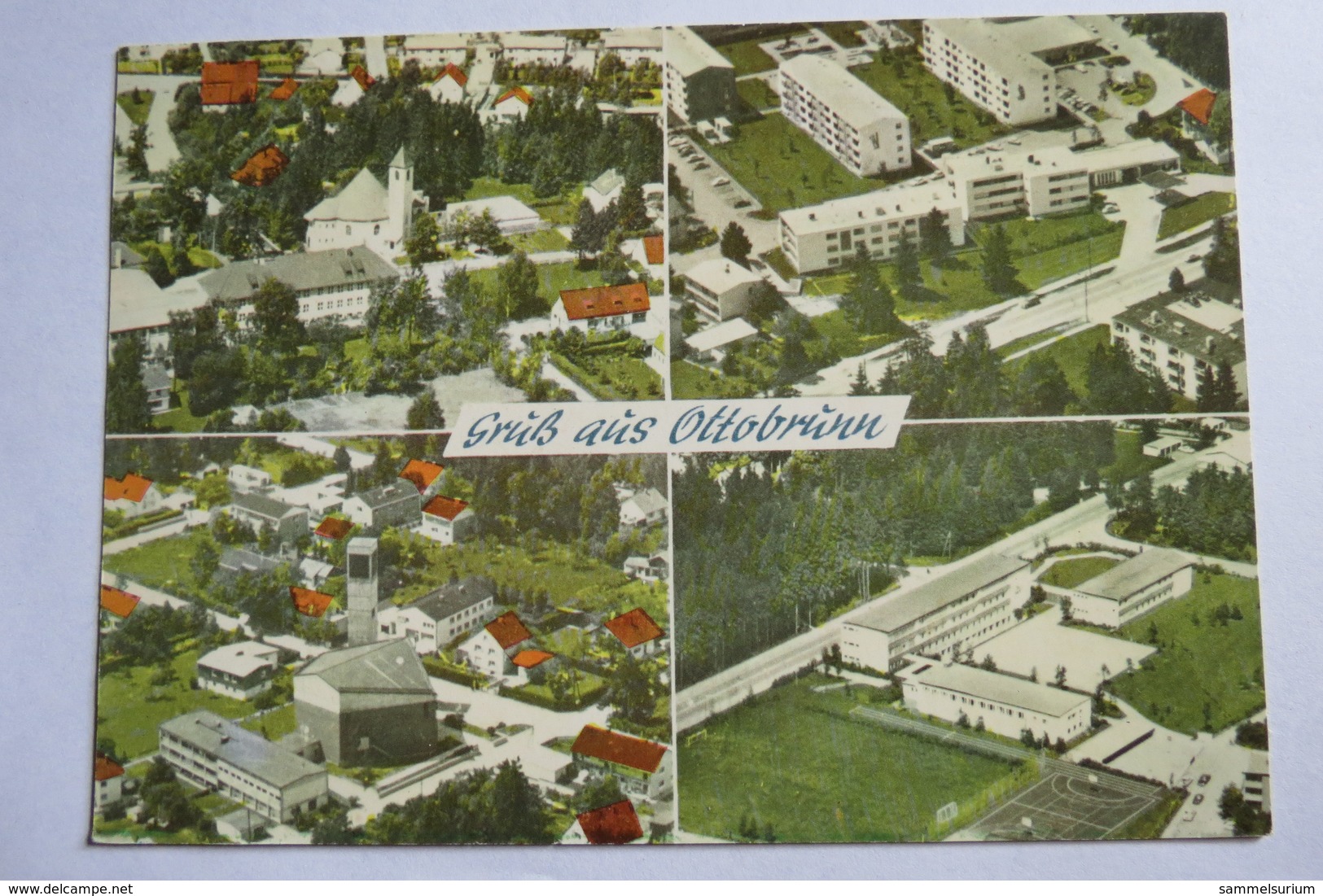 (11/3/11) Postkarte/AK "Gruß Aus Ottobrunn" Mehrbildkarte Mit 4 Ansichten - Ottobrunn