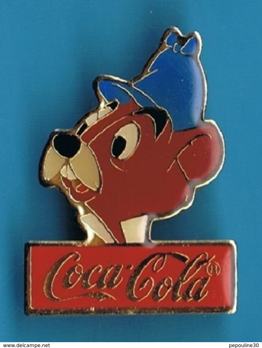 PIN'S //  ** RAT / COCA-COLA® ** . (©DISNEY) - Coca-Cola