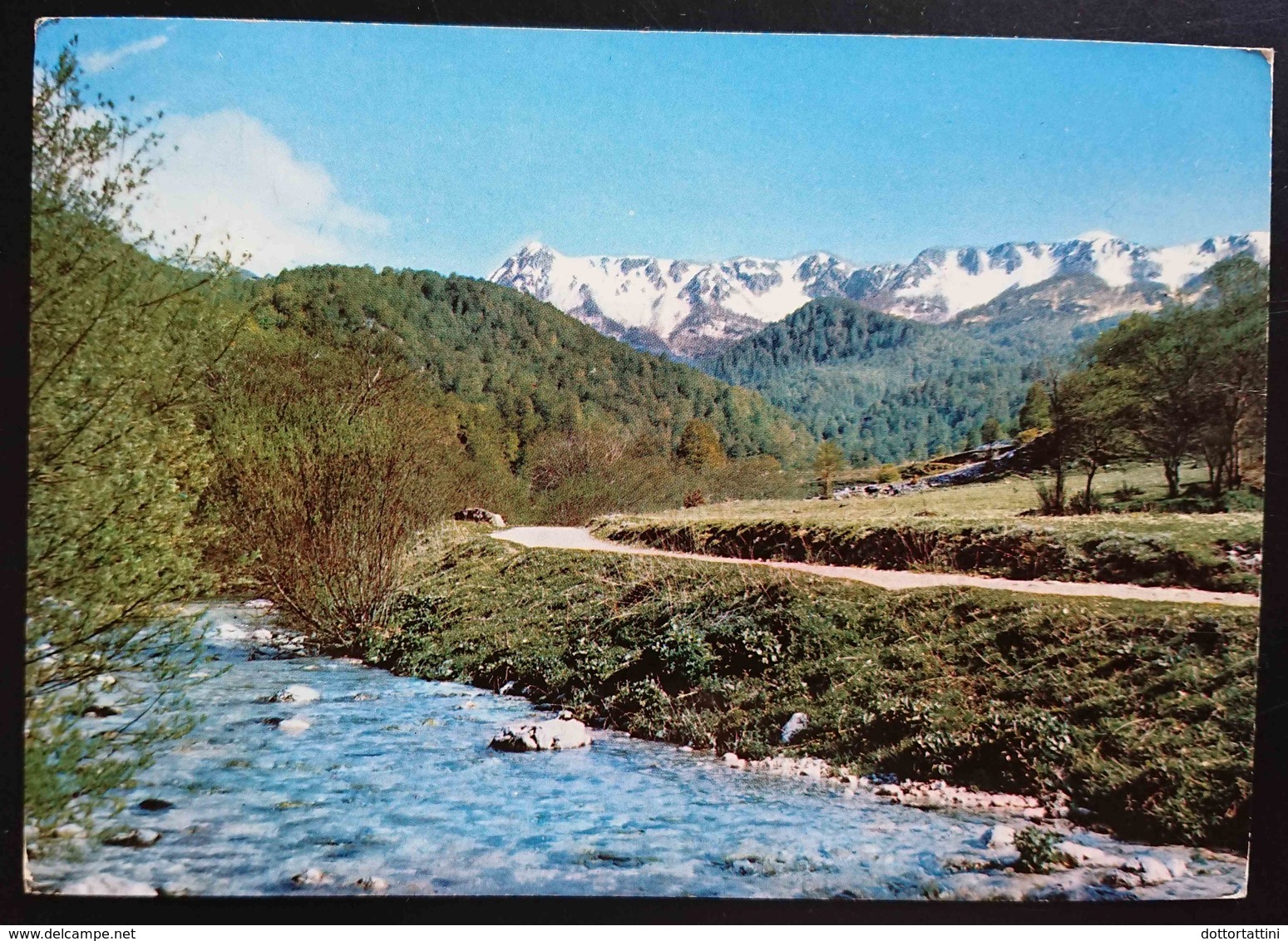 PARCO NAZIONALE D'ABRUZZO - VAL FONDILLO - (Timbre Taxe Megéve France)  - Vg - L'Aquila