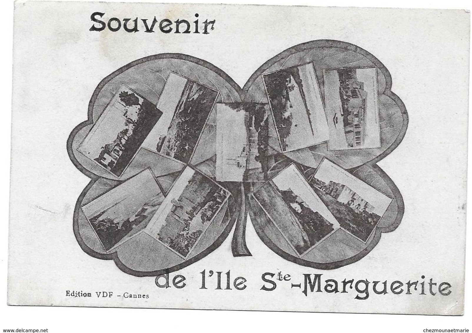 SOUVENIR DE L ILE STE MARGUERITE - CPA ED VDF CANNES POUR BAILET 114 E TERRITORIAL - Andere & Zonder Classificatie