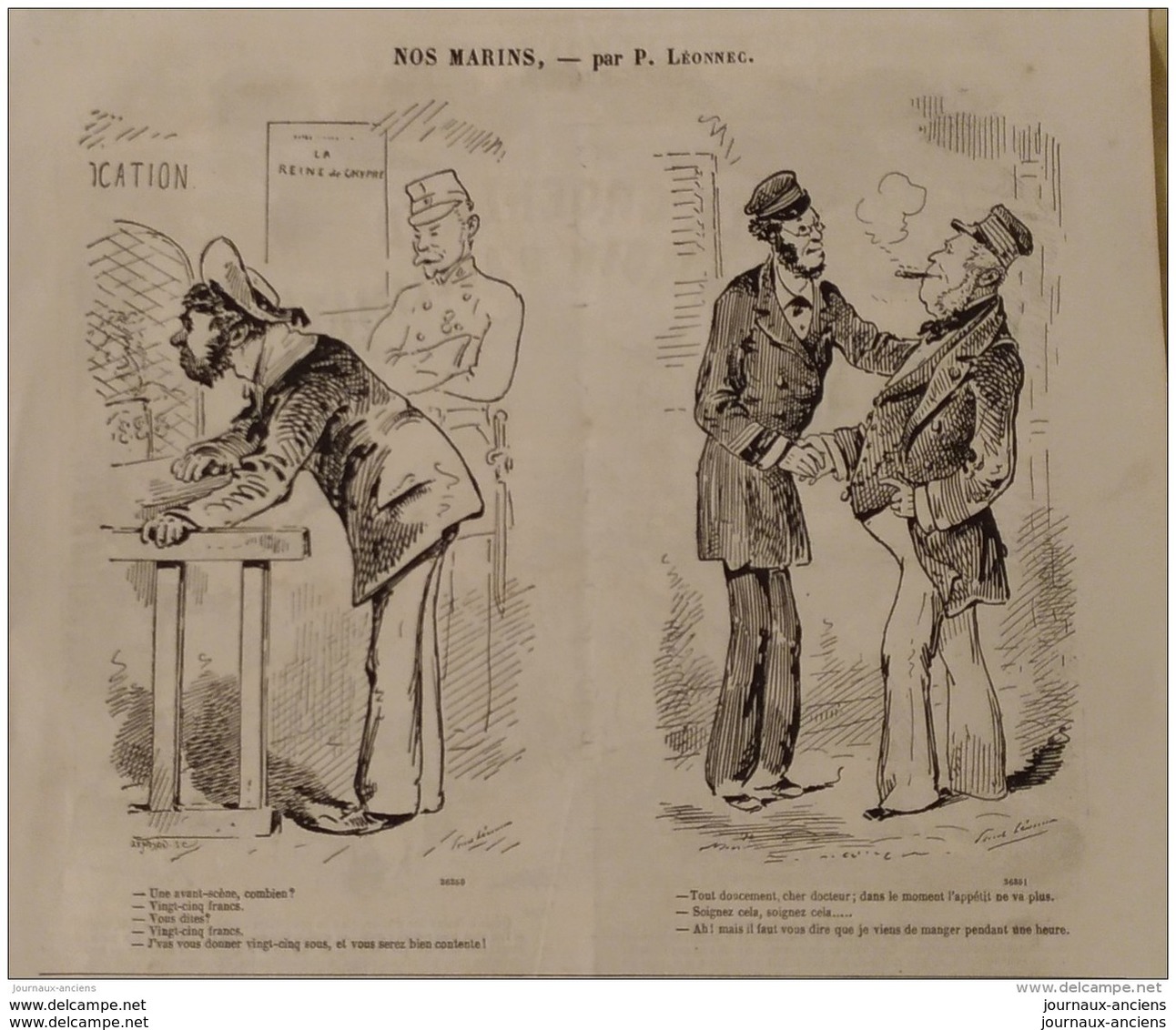 1874 LE GROENLAND AU JARDIN D'ACCLIMATATION Par RANDON - THEATRE BOUFFES PARISIENS - LE JOURNAL AMUSANT - Revues Anciennes - Avant 1900