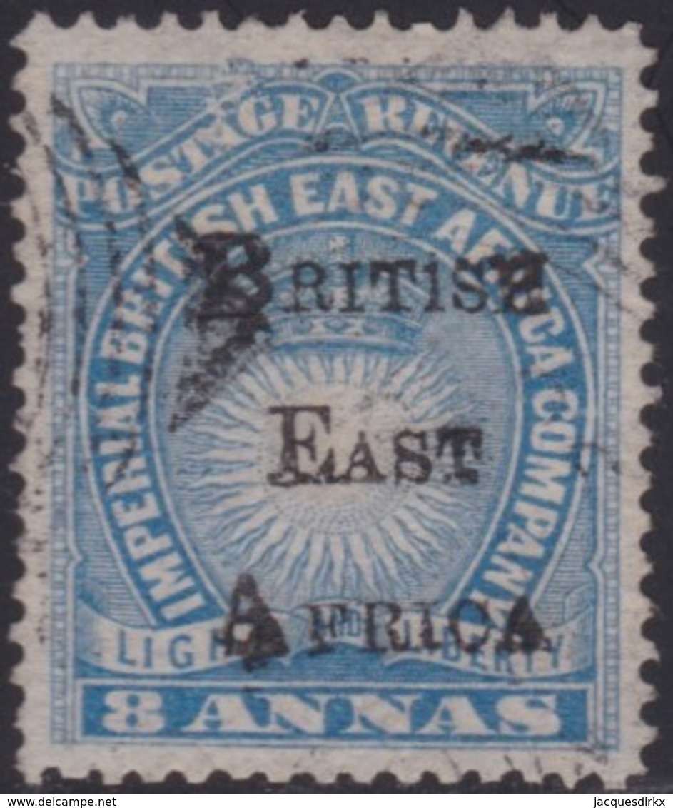 British East Africa Company     .   SG     .    42    .      O        .   Cancelled      .   /   .    Gebruikt - Afrique Orientale Britannique