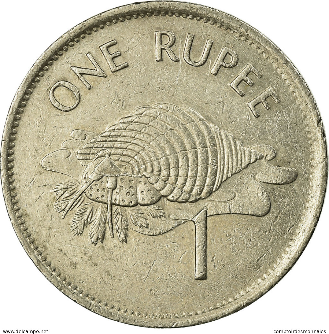 Monnaie, Seychelles, Rupee, 1992, British Royal Mint, TB+, Copper-nickel - Seychelles