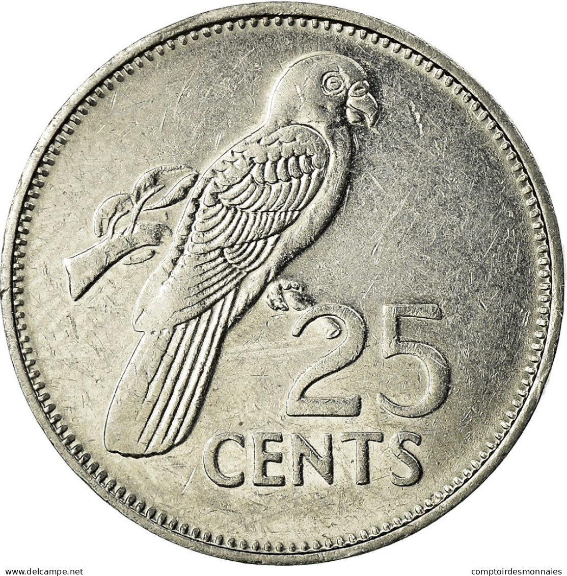 Monnaie, Seychelles, 25 Cents, 2003, Pobjoy Mint, TTB, Nickel Clad Steel, KM:49a - Seychelles