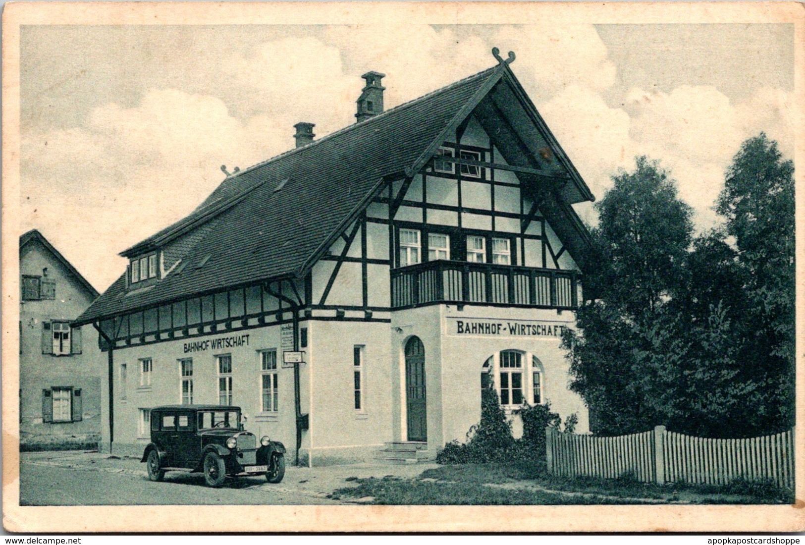 Germany Geislingen Bahnhof Restauration Und Postagentur - Geislingen