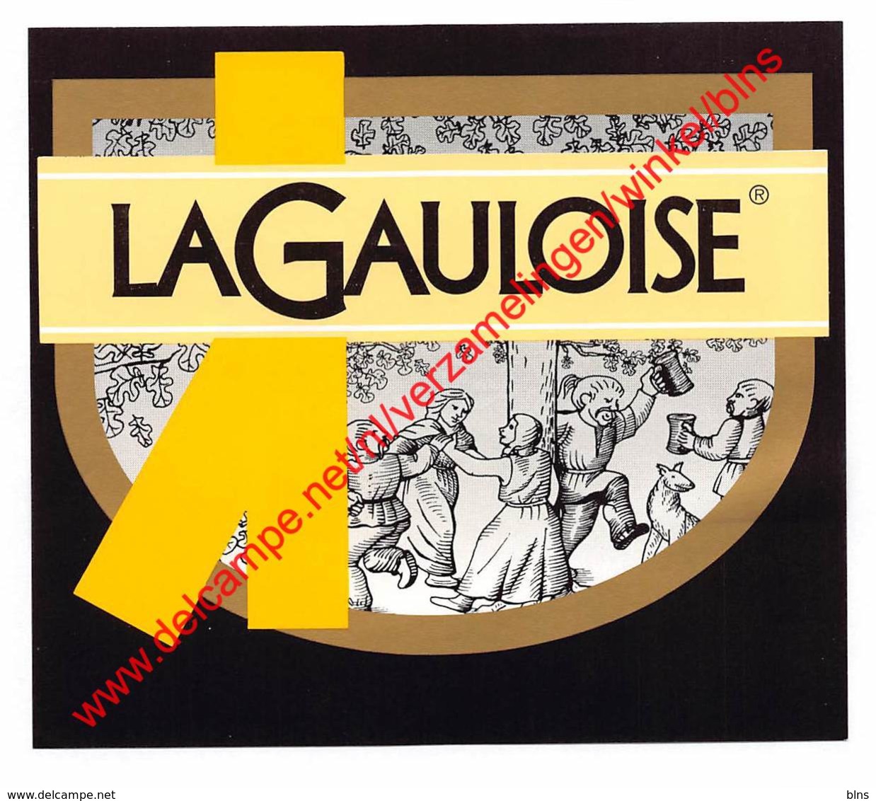 La Gauloise Blonde 33cl - Du Bocq Brouwerij Brasserie - Bier