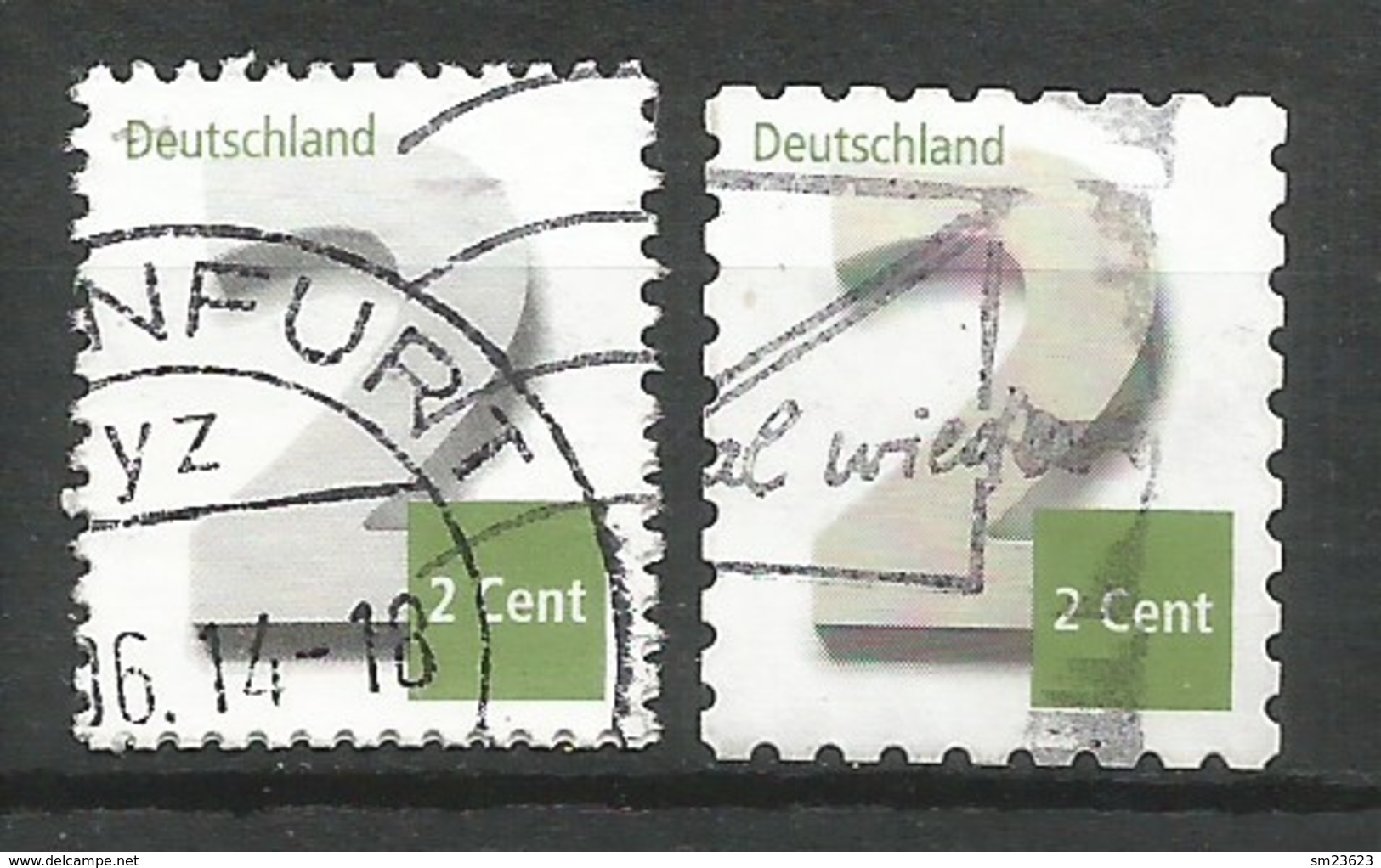 BRD 2013  Mi.Nr. 3042 + 3045 , Freimarken - Ziffernzeichung - Gestempelt / Fine Used / (o) - Gebraucht