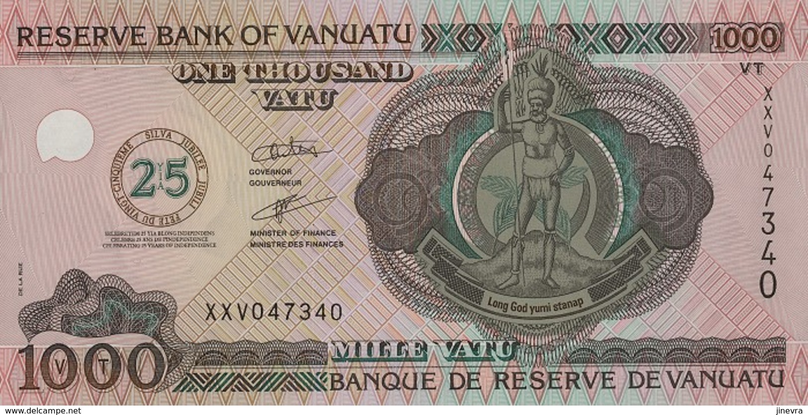 VANUATU 1000 VATU 2006 PICK 11 UNC - Vanuatu
