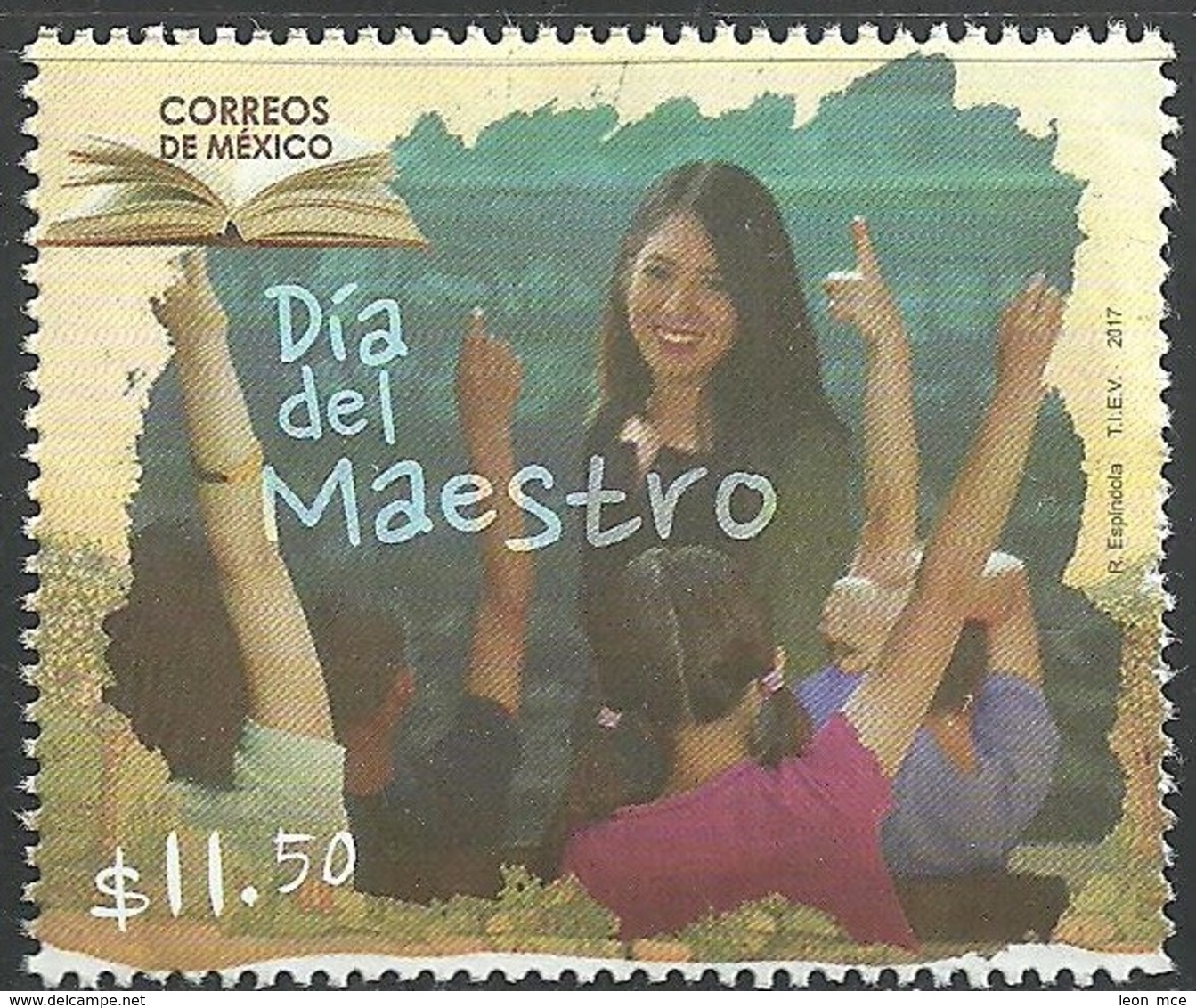 2017 MÉXICO : Día Del Maestro MNH Teacher's Day, EDUCATION, BOOK - Mexique