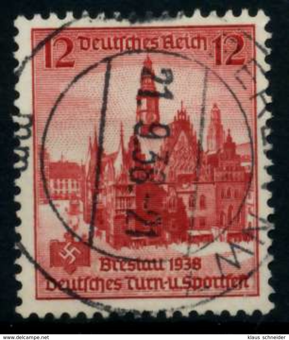 3. REICH 1938 Nr 667 Gestempelt X860E3A - Used Stamps