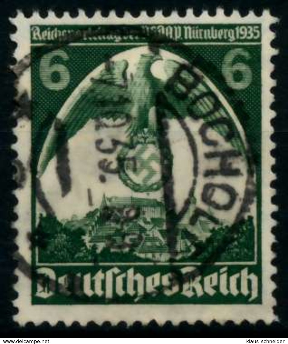 3. REICH 1935 Nr 586X Zentrisch Gestempelt X86105A - Used Stamps