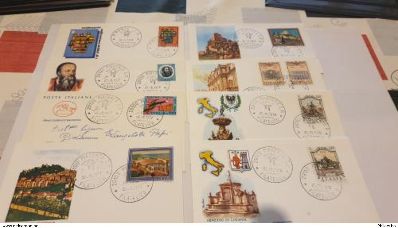 LOT ENV.  ITALIE  FDC - Collections (without Album)