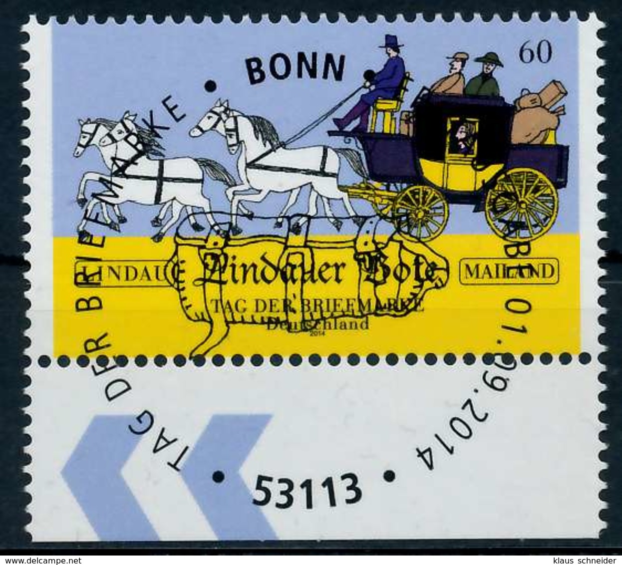 BRD 2014 Nr 3101 ESST Zentrisch Gestempelt URA X83E5B6 - Used Stamps