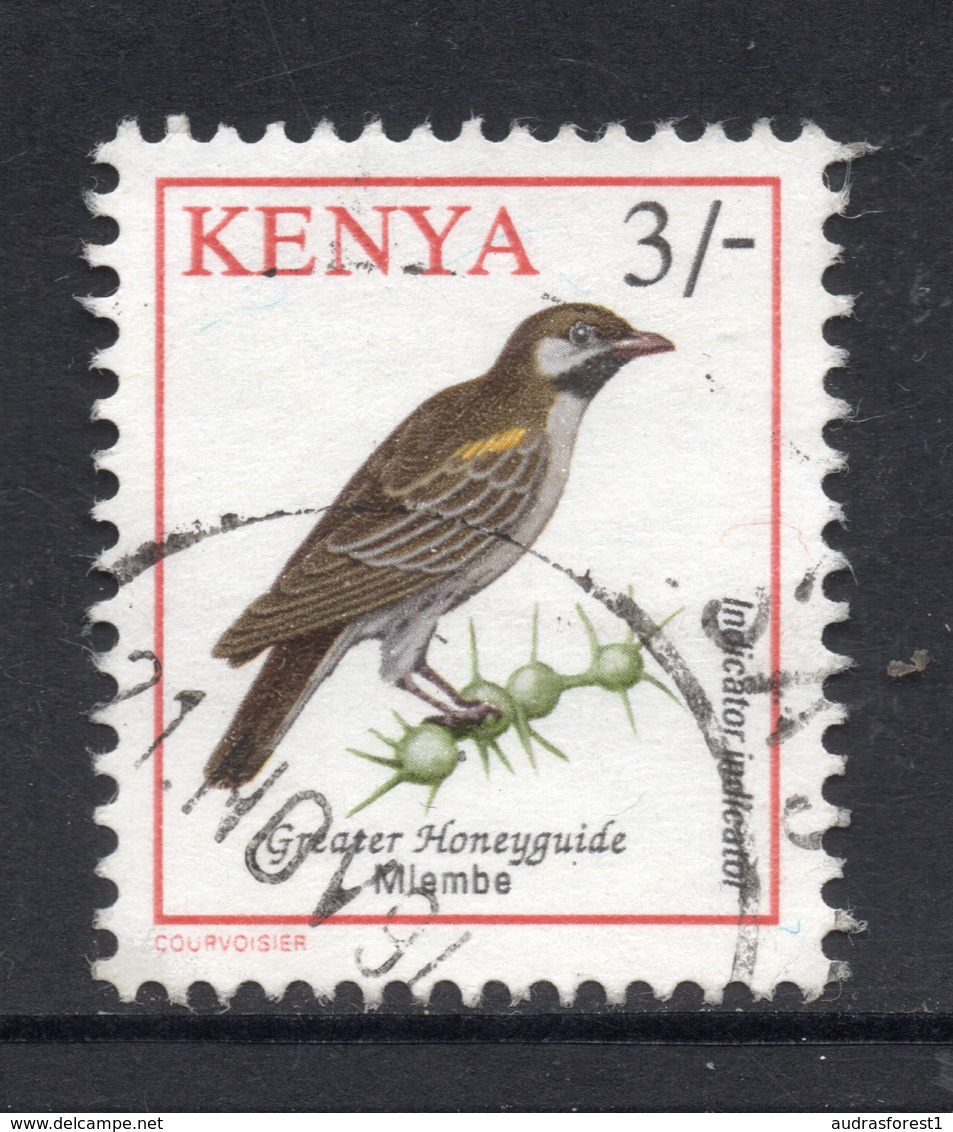 1993 KENYA  3/- BIRD VF Used Stamp, S.G. No. 595 - Kenya (1963-...)
