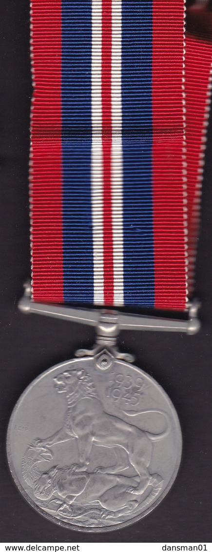 The 1939-45 War Medal Unnamed Original - Grande-Bretagne