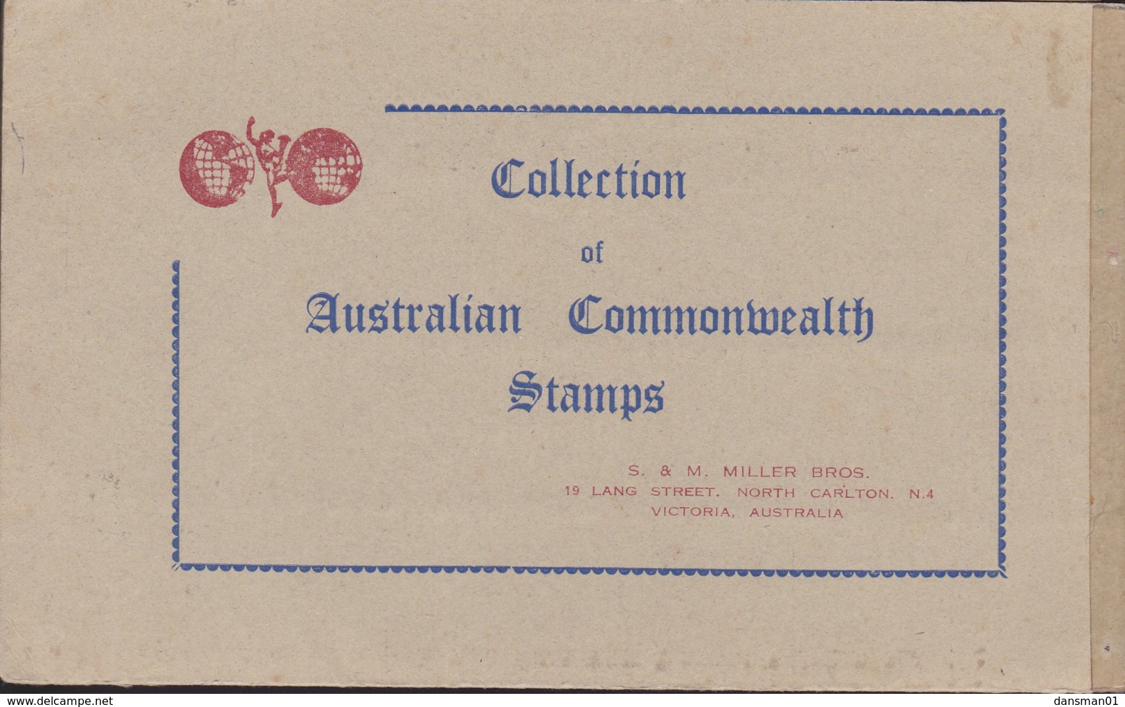 Australia "collection Of Australian Commonwealth Stamps" Cover - Abarten Und Kuriositäten