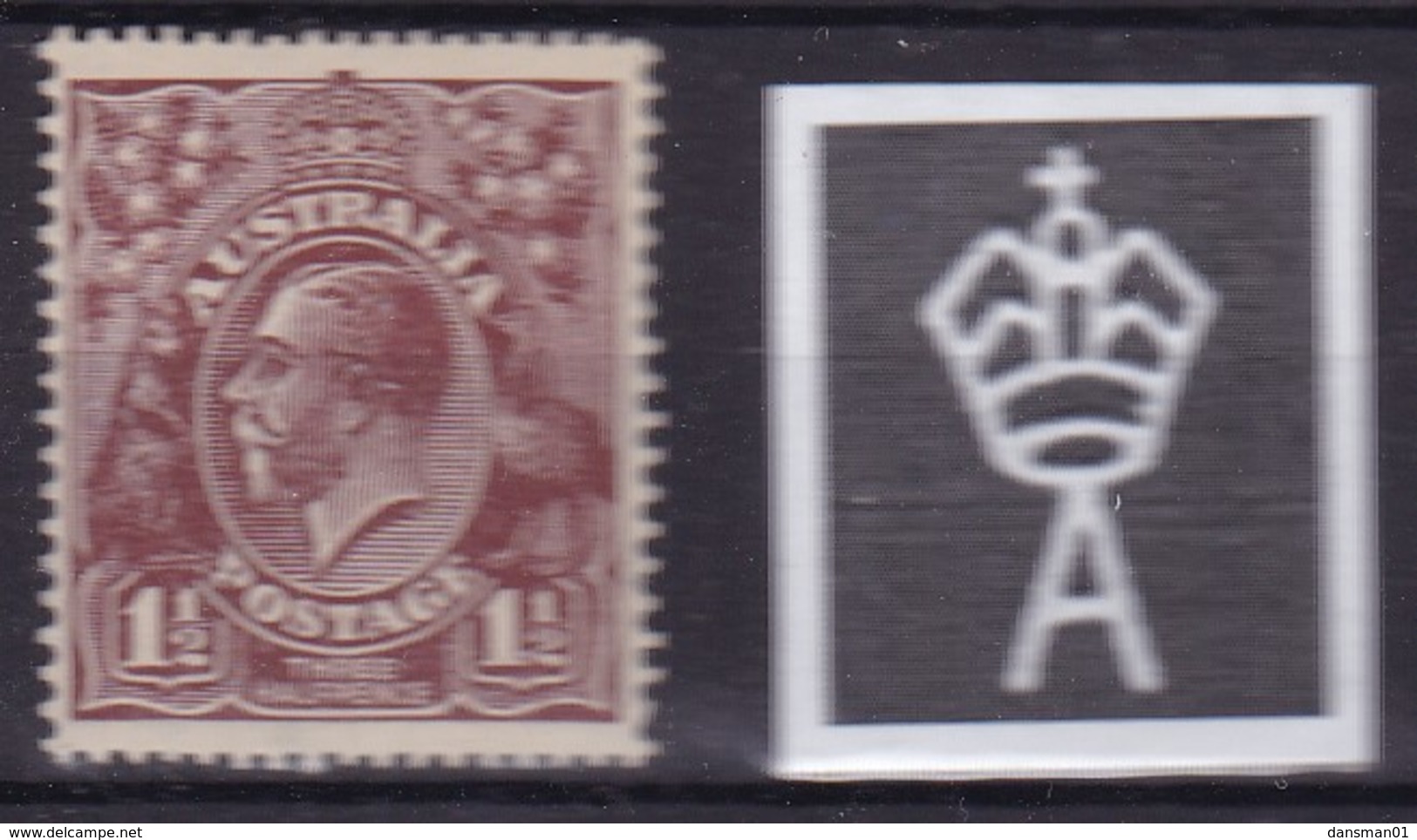 CAustralia George V Single Wmk SG 60 Mint Never Hinged - Neufs