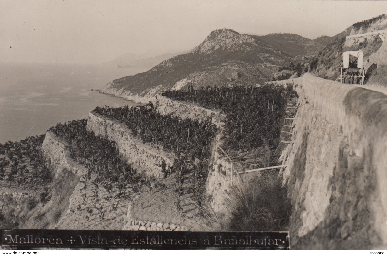 AK - MALLORCA - Pferdefuhrwerk Auf Dem Weg Von Estellencs Nach Banyalbufar 1920 - Mallorca