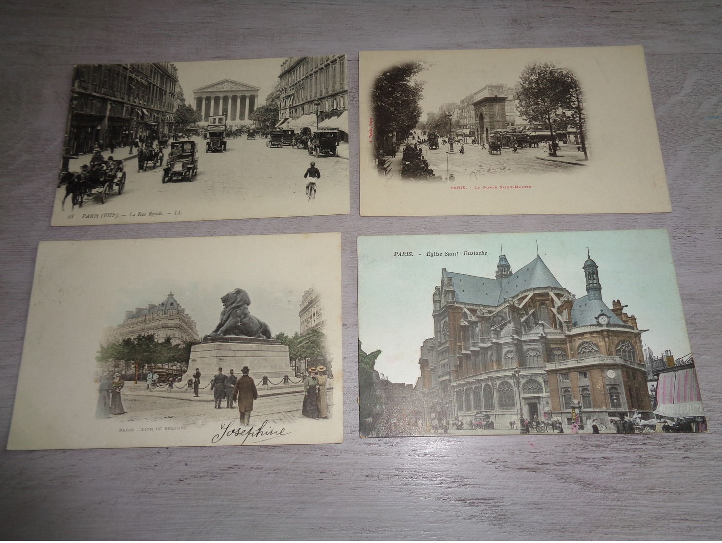 Beau lot de 60 cartes postales de France  Paris   Mooi lot van 60 postkaarten van Frankrijk  Parijs  - 60 scans