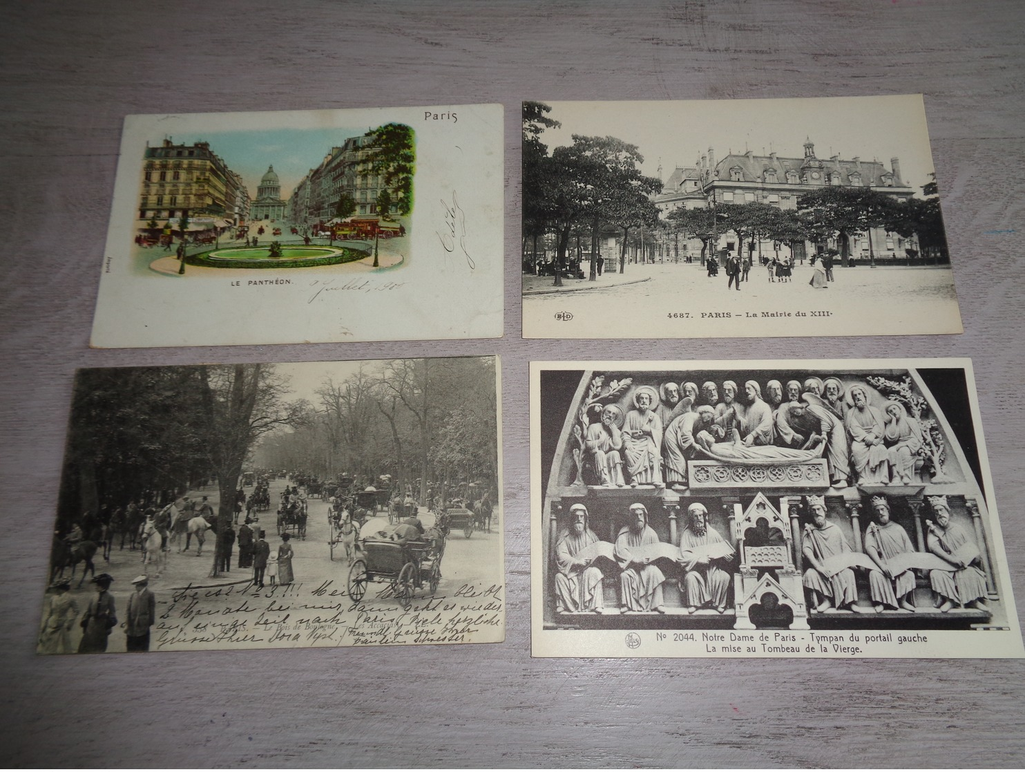 Beau lot de 60 cartes postales de France  Paris   Mooi lot van 60 postkaarten van Frankrijk  Parijs  - 60 scans