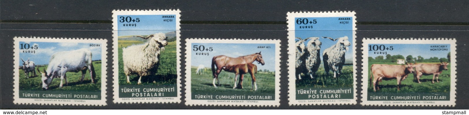 Turkey 1964 Animal Protection Day MLH - Unused Stamps