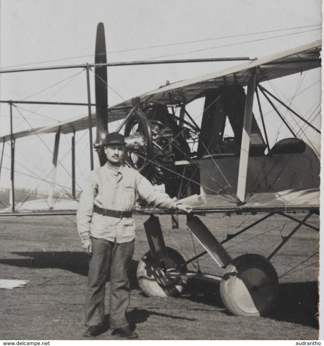 Belle Carte Photo Aviateur Et Son Avion Guerre 14-18 WW1 Militaria - 1914-1918: 1st War