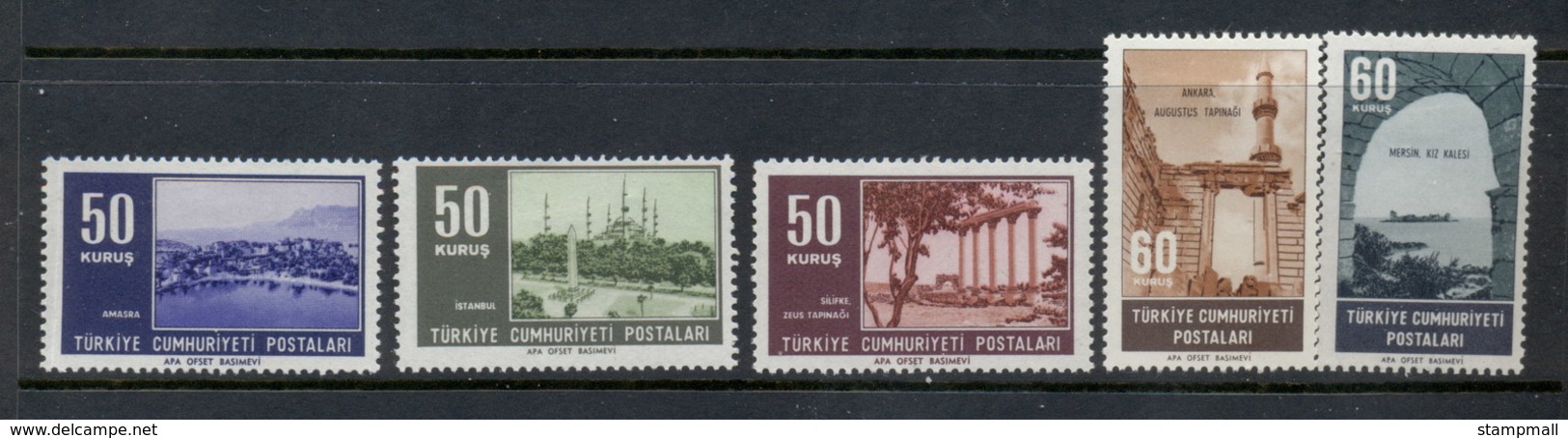 Turkey 1964 Views MLH - Unused Stamps