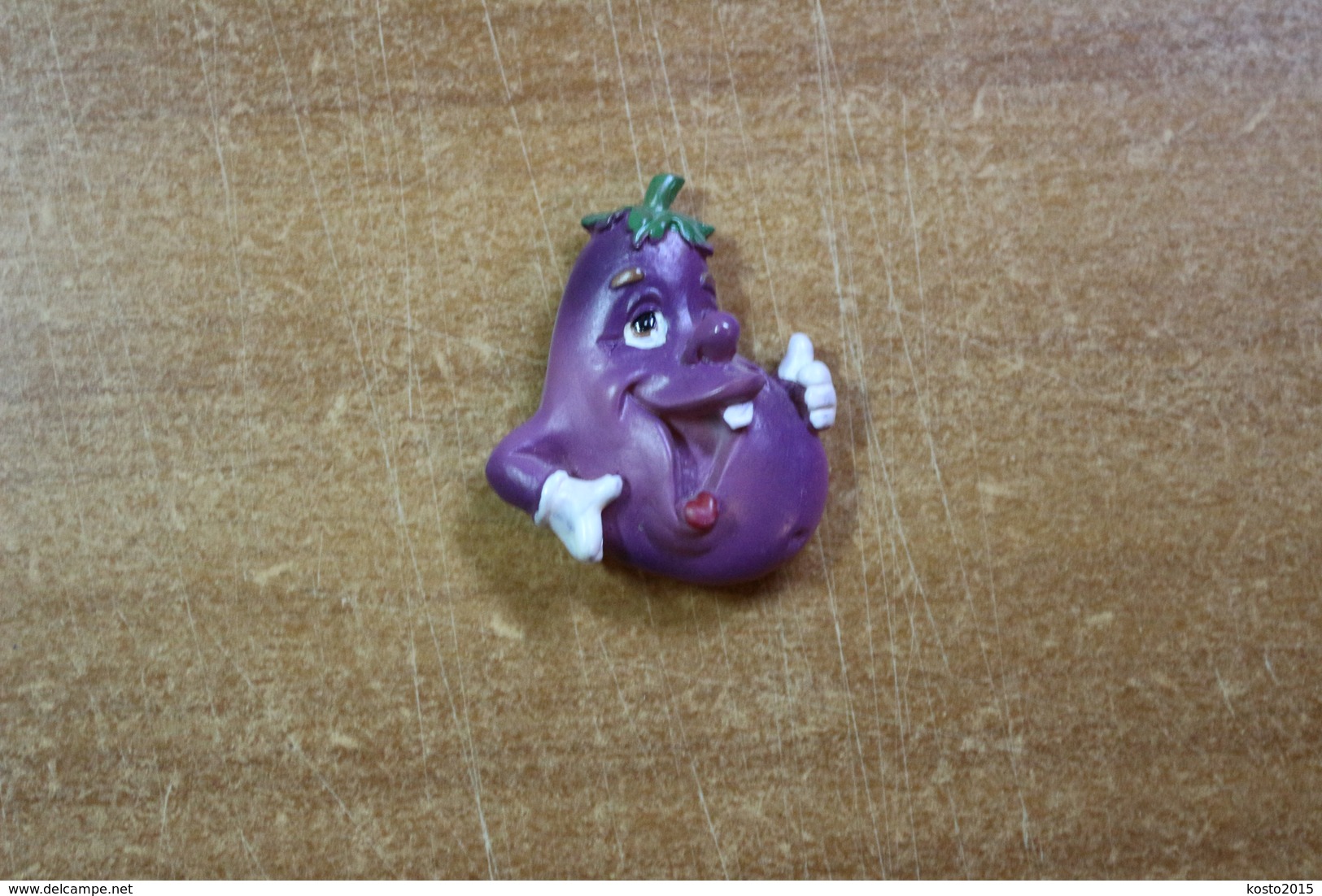 Fridge Magnet Eggplant - Other & Unclassified