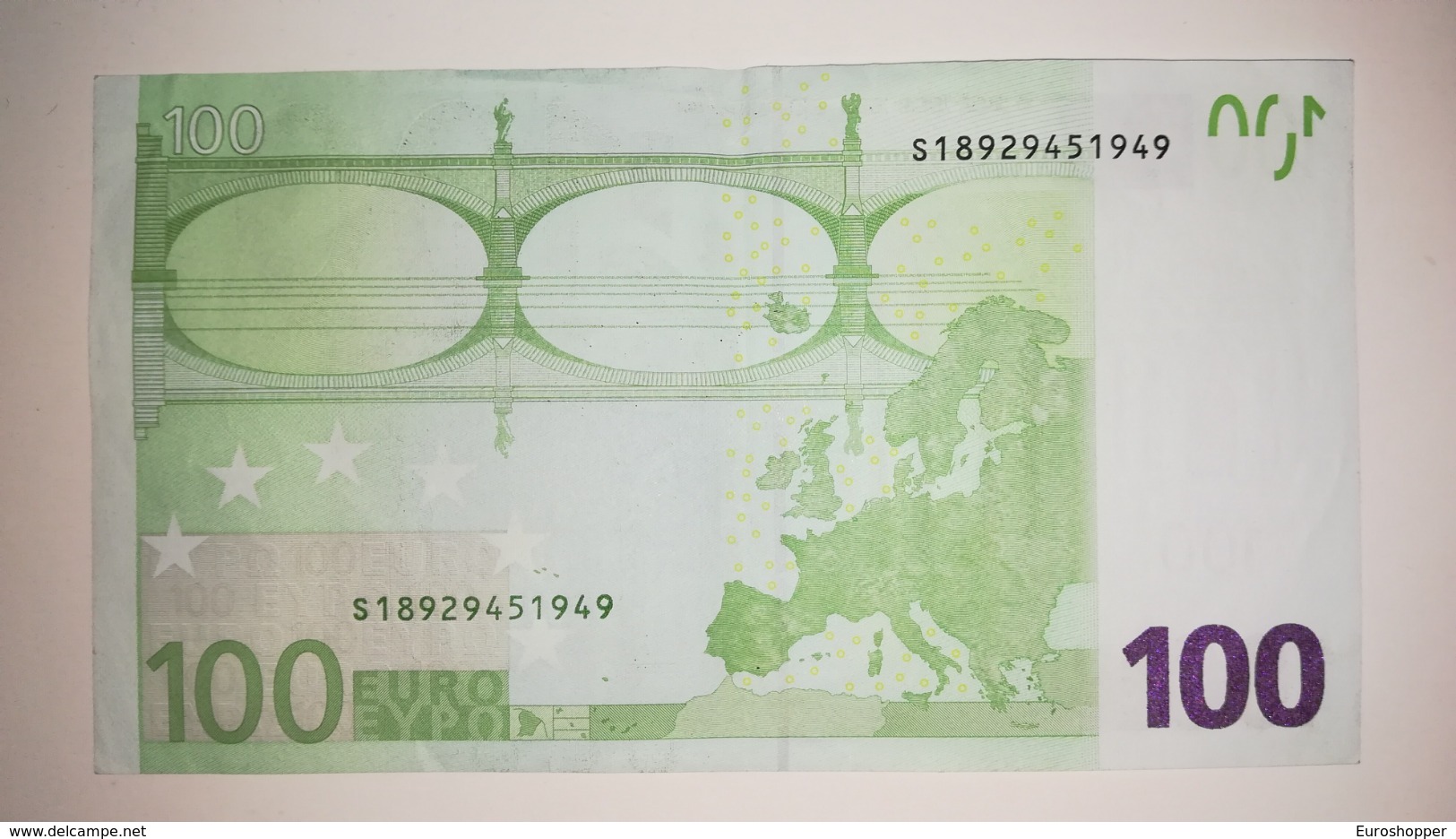 EURO-ITALY 100 EURO (S) J022 Sign Trichet - 100 Euro