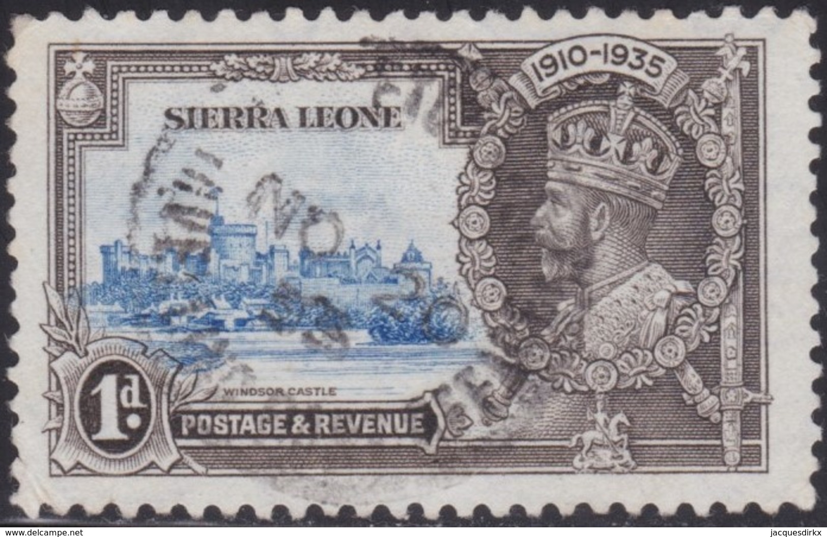 Sierra Leone   .   SG  .    181a  Extra Flagstaff      .      O   .   Cancelled      .   /   .    Gebruikt - Sierra Leone (...-1960)