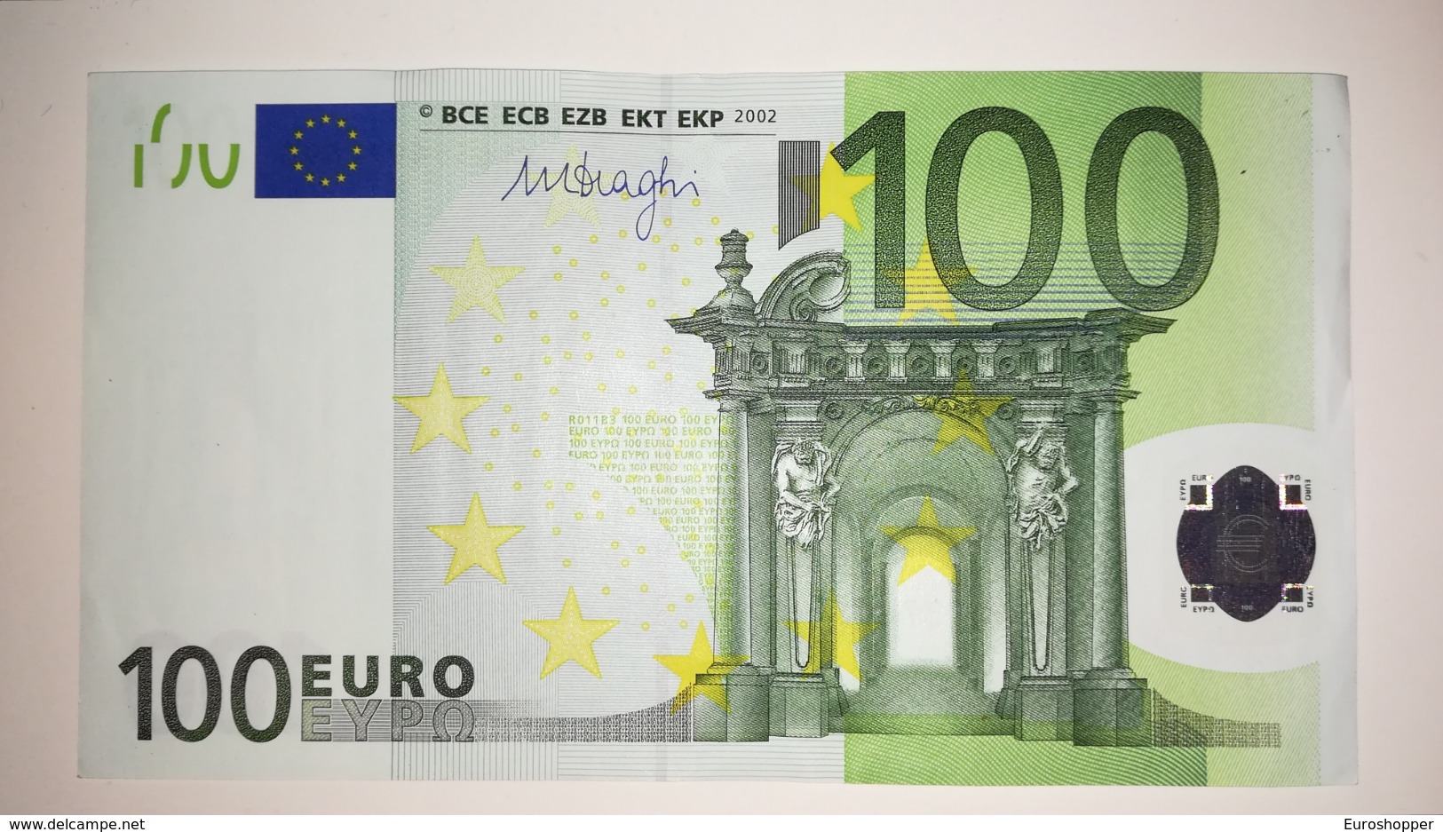 EURO-GERMANY 100 EURO (X) R011 Sign Draghi - 100 Euro